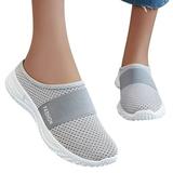 Oyedens Womens Slip on Sneakers Breathable Wide Width Walking Loafers Orthopedic Work Tennis Shoes