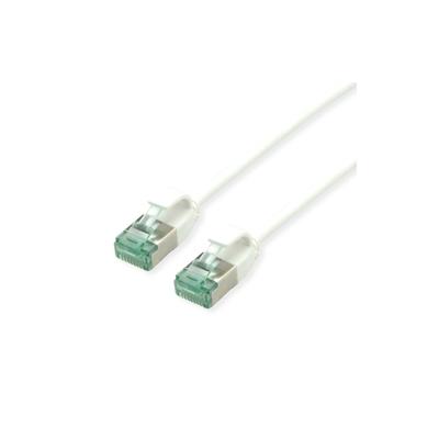 ROLINE RM U/FTP DataCenter Patchkabel Kat.6A (Class EA), slim, weiß, 0,3 m Image