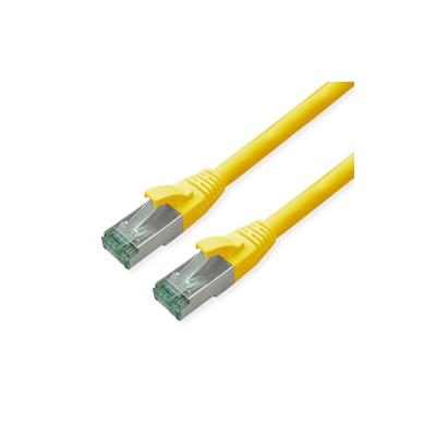 ROLINE RM Patchkabel Kat.6A S/FTP (PiMF), gelb, 0,3 m Image