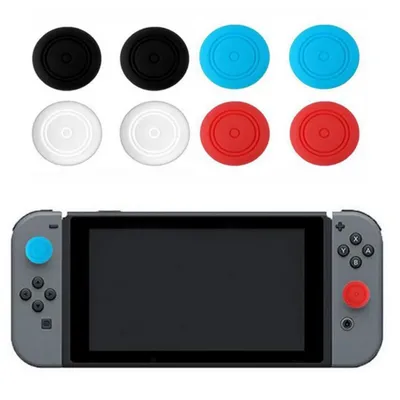 8PCS Ersatz Silikon Thumbsticks Joystick Cap Abdeckung Für Nintend Schalter Controller Schutz Image