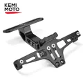 Support de plaque d'immatriculation de moto, éliminateur de garde-boue universel, support de plaque d'immatriculation de numéro de moto bien rangé