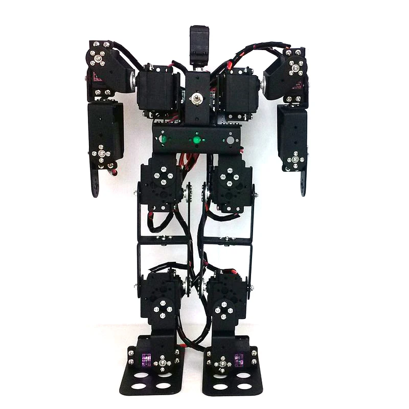 Robot Humanoïde 13 DOF, pour ESP32/Ardunio, Kit de Bricolage en Métal, Pigments de Marche, Kit d'Éducation Technique Servo 15kg