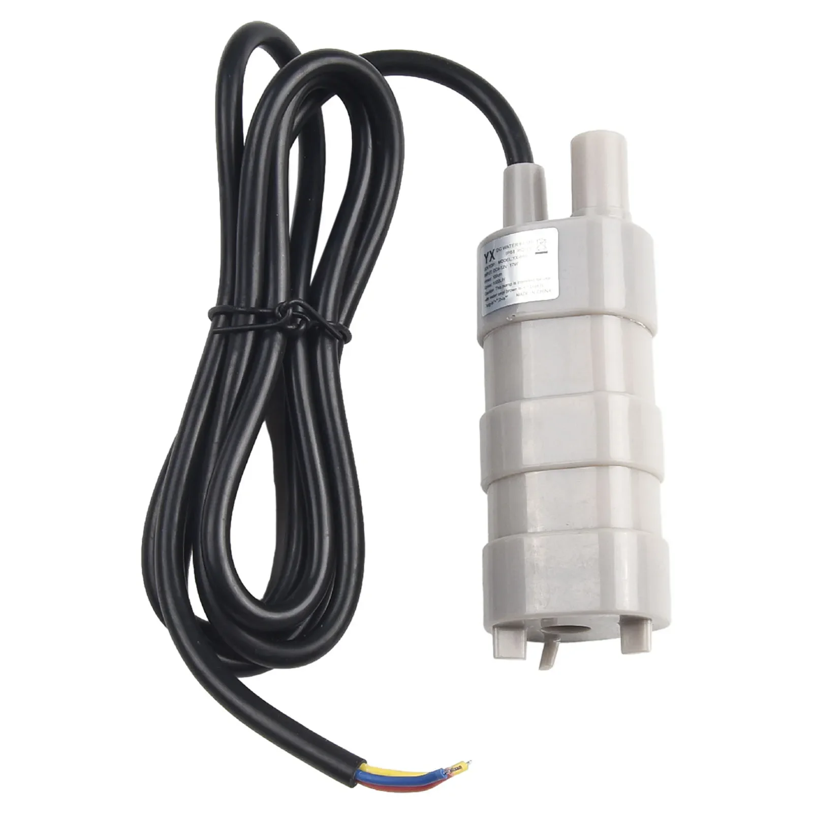 1000L/H 12V Tauch Multifunktionspumpe Wasserpumpe High Flow Dreidraht Wasserpumpe Fit Für Garten Sprinkler Rasen Wohnmobil Image