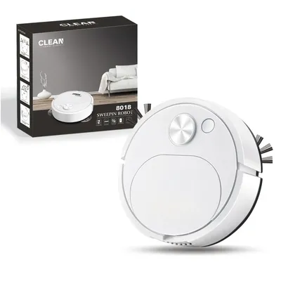 NEUER USB-Kehrroboter-Staubsauger Wischen 3 in 1 Smart Wireless 1500Pa Ziehen Reinigung Sweep Floor Image