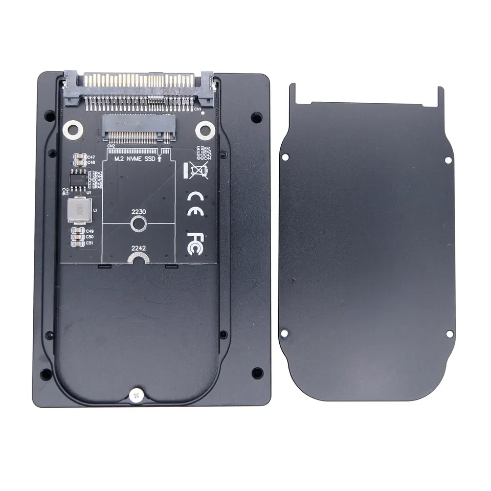 Pcie 3,0 nvme m-key m.2 zu u.2 adapter karte sff8639 u.2 festplatte 2,5 zoll box ssd Image