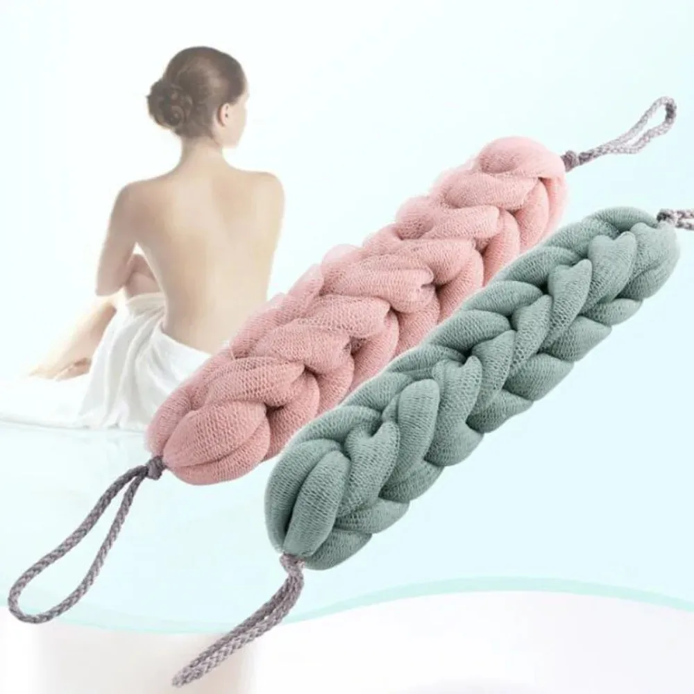 Blume Mesh Schulter Wäscher Lange Schwamm Körper Zurück Bad Schwamm Dusche Peeling Strap Dusche Körper Waschen Pinsel Gesundheit Reinigung
