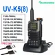 Quansheng UV-K5(8) K6 Walkie Talkie 5W Air Band Radio UHF VHF DTMF FM Scrambler NOAA Frequenza wireless Radio CB bidirezionale K58/K6