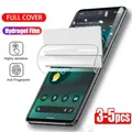 3-5 pezzi pellicola idrogel per Google Pixel 8 Pro 7 Pro 8A protezione schermo per Pixel 7A 6A 6 Pro 5 5A 4A 5G 4 XL pellicola protettiva