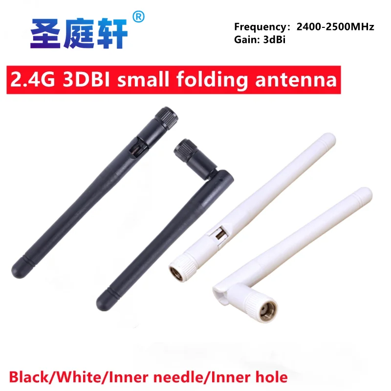 Antenna WIFI Omni 3dBi da 2,4 GHz con connettore RP SMA maschio femmina per router wireless prezzo all'ingrosso antenna wi-fi