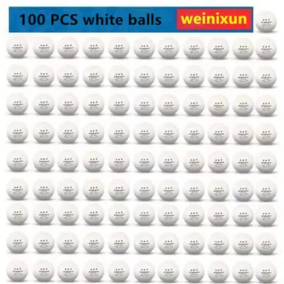 3-star Table Tennis Balls New Material A40 High-elastic Durable Training Table Tennis Balls