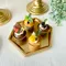 1pc hexagon cupcake stand for wedding birthday party decorations fiesta decor pink party decoration