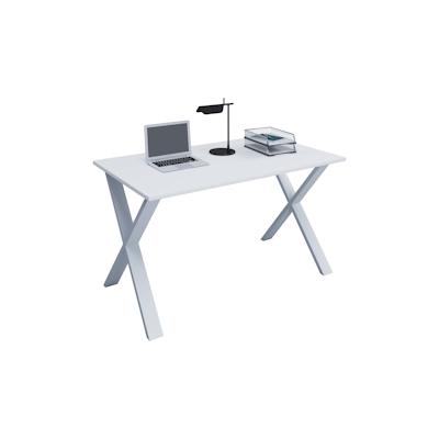 VCM Schreibtisch Lona Weiß / Weiß H. 76 x B. 110 x T. 80 cm Image