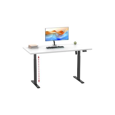 VCM Schreibtisch Bürotisch höhenverstellbar Lona 140x50 Image