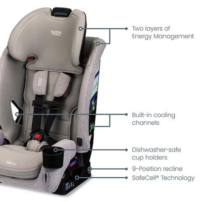 Britax One4Life Slim All-in-One Convertible Car Seat - Parchment