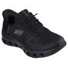 Slip-On Sneaker SKECHERS "GLIDE-STEP PRO", Damen, Gr. 38, schwarz, Textil, unifarben, sportlich, Schuhe, Slipper, Freizeitschuh mit komfortabler Heel Pillow Funktion