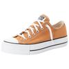 Sneaker CONVERSE "CHUCK TAYLOR ALL STAR LIFT PLATFORM", Gr. 38, braun (gingersnap, weiß, schwarz), Textil, sportlich, Schuhe