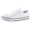 Sneaker ANISTON SHOES, Damen, Gr. 37 (4,5), weiß, Textil, sportlich, Schuhe Canvassneaker Sneaker low Skaterschuh, Freizeitschuh, Schnürschuh - NEUE KOLLEKTION, Topseller