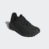 Wanderschuh ADIDAS TERREX "TERREX TRAILMAKER 2.0 LEATHER", Gr. 45, schwarz (core schwarz, core schwarz, grau four), Leder, Textil, sportlich, Schuhe