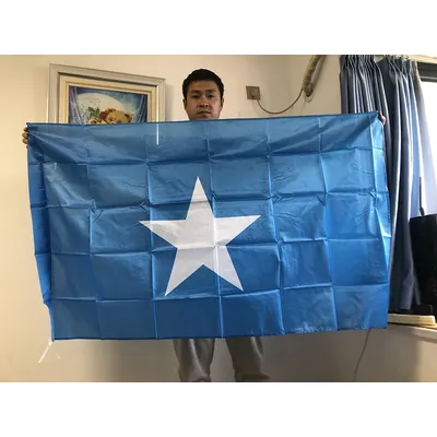 SKY FLAG Somalia flag 3ft X 5ft Somalia National flag 90x150cm polyester hanging Banner indoor outdoor home decoration