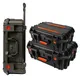 Grande cassetta degli attrezzi con ruote Custodia rigida Cassetta degli attrezzi Trolley portatile Borsa degli attrezzi Custodia per strumenti di sicurezza con ruote Cassetta degli attrezzi