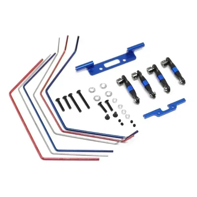 Front and Rear Wide Sway Bar Anti Roll Bar Kit for Traxxas Slash 2WD 1/10 RC Car Upgrades Parts