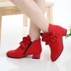 2021 neue Mode High Heel Kinder Schuhe Für Mädchen Blume Herbst Leder Stiefel Knöchel Kinder Stiefel 4 5 6 7 8 9 10 11 12 jahr Alt