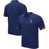 Men's Colosseum Navy Illinois Fighting Illini Big & Tall Santry Polo