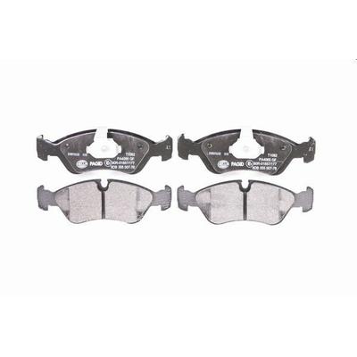 HELLA Bremsbelagsatz, Scheibenbremse vorne rechts links für DAEWOO VAUXHALL OPEL CHEVROLET 1605808 EC11046952012 9628193