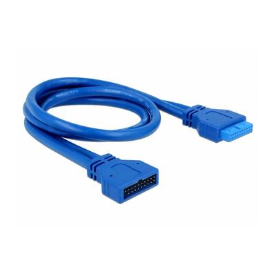 Delock - USB-Verl. USB3.0 Pinheader 19Pin - 19pin St/Bu 0,45m (82943)