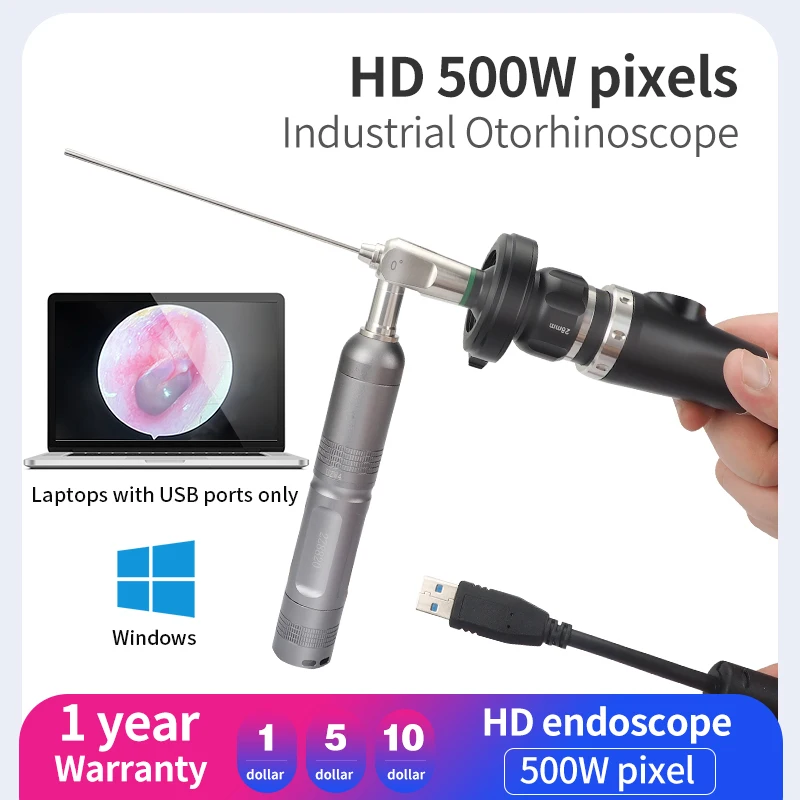 Ultra HD Endoskop 2,7mm menschlicher Körper und Haustier unterstützen Laptop und Fernseher mit USB-Schnitts telle zur Verwendung des Endoskops Image