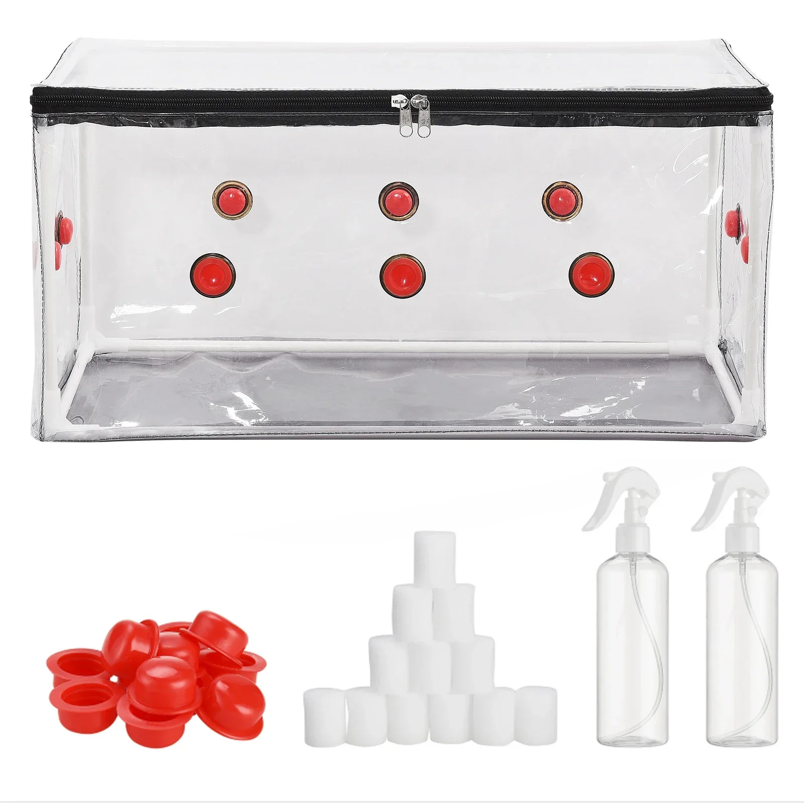 Pilz Monotub Kit Home Pilz wachsen Kit Pilz Zelt speichern Sie Ihre Mykologie Pilz wachsen Taschen für den Austausch von Frischluft Image