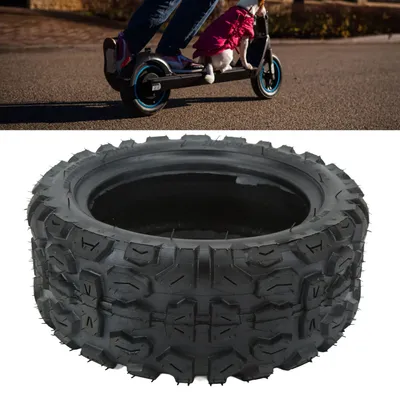 Electric Scooter Tire 100/65‑6.5 Tyre Replacement Anti Skid Off Road Thickened Rubber Vacuum Tire