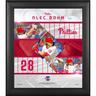 "Alec Bohm Philadelphia Phillies Framed 15"" x 17"" Stitched Stars Collage"