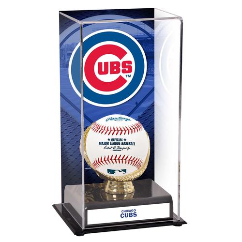 Sublimierte Vitrine mit Bild der Chicago Cubs