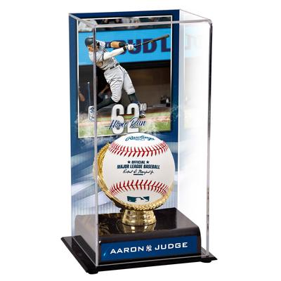 Fanatics Authentic Aaron Judge New York Yankees American League Home Run Rekord Sublimierte Vitrine Image