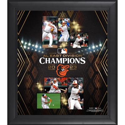 Fanatics Authentic Baltimore Orioles 2023 AL East Division Champions-Collage, 38,1 x 43,2 cm Image