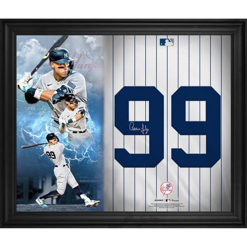 Aaron Judge New York Yankees signierte Trikotnummern-Collage, gerahmt, 50,8 x 61 cm