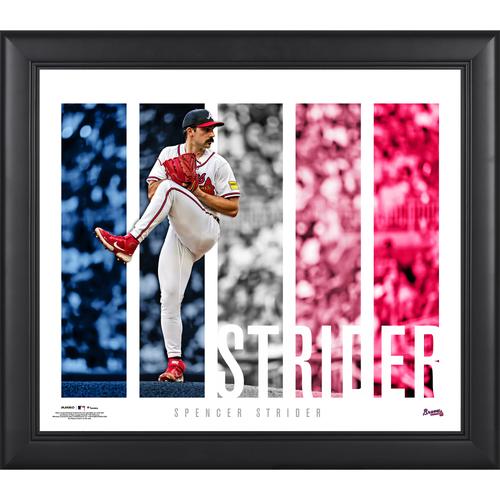 Spencer Strider Atlanta Braves Gerahmte 15