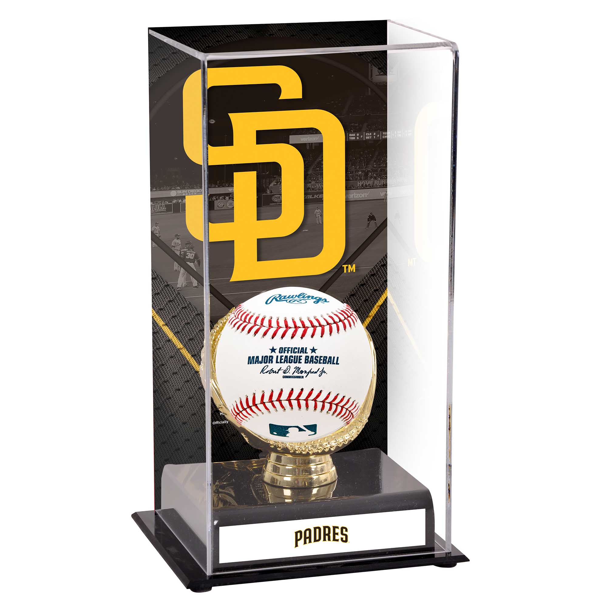 Sublimierte Vitrine mit Bild der San Diego Padres Image