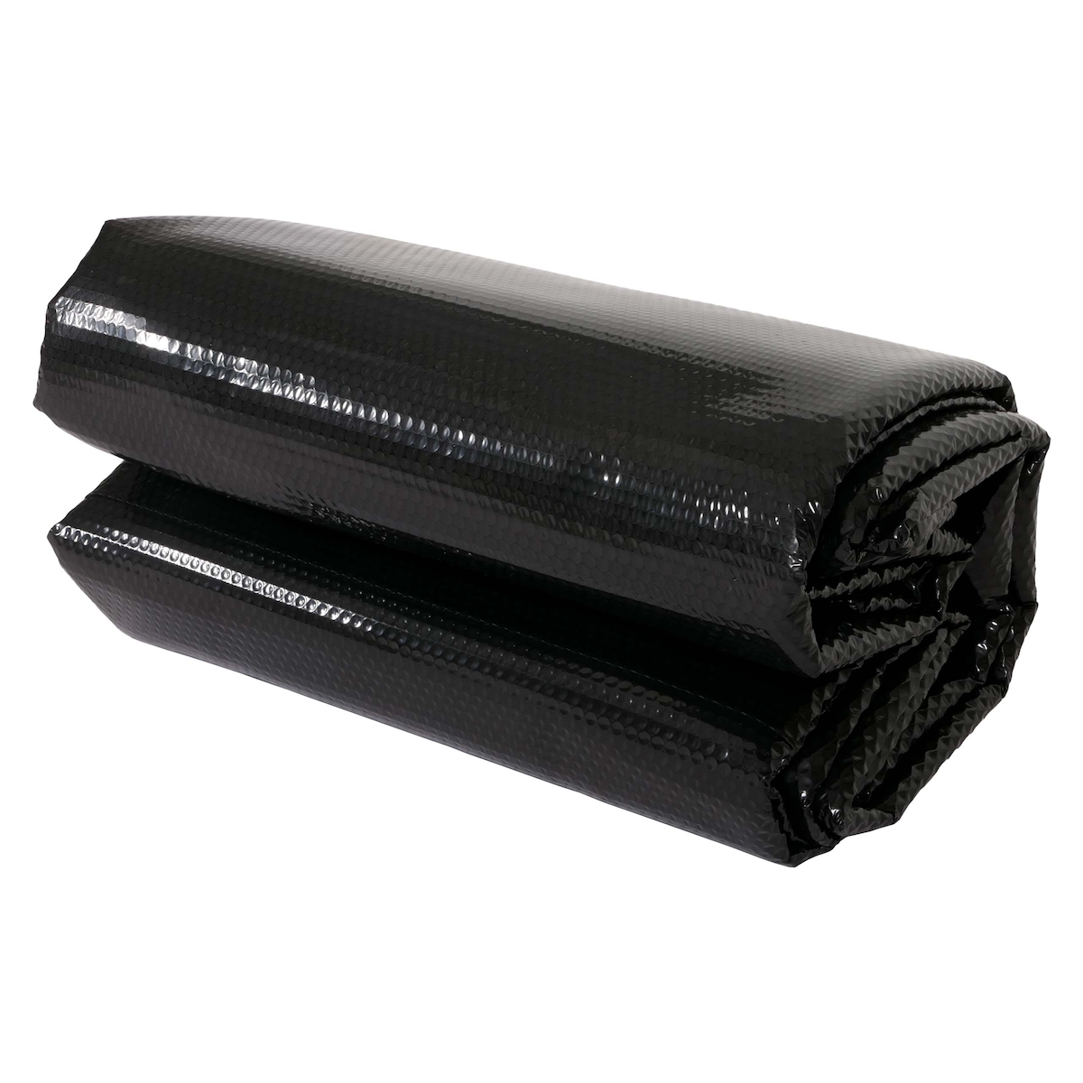 Mendler Pool-Abdeckung Wärmeplane Abdeckplane Solarplane Solarabdeckung, Stärke: 200 µm ~ rechteckig 8x4m schwarz Image