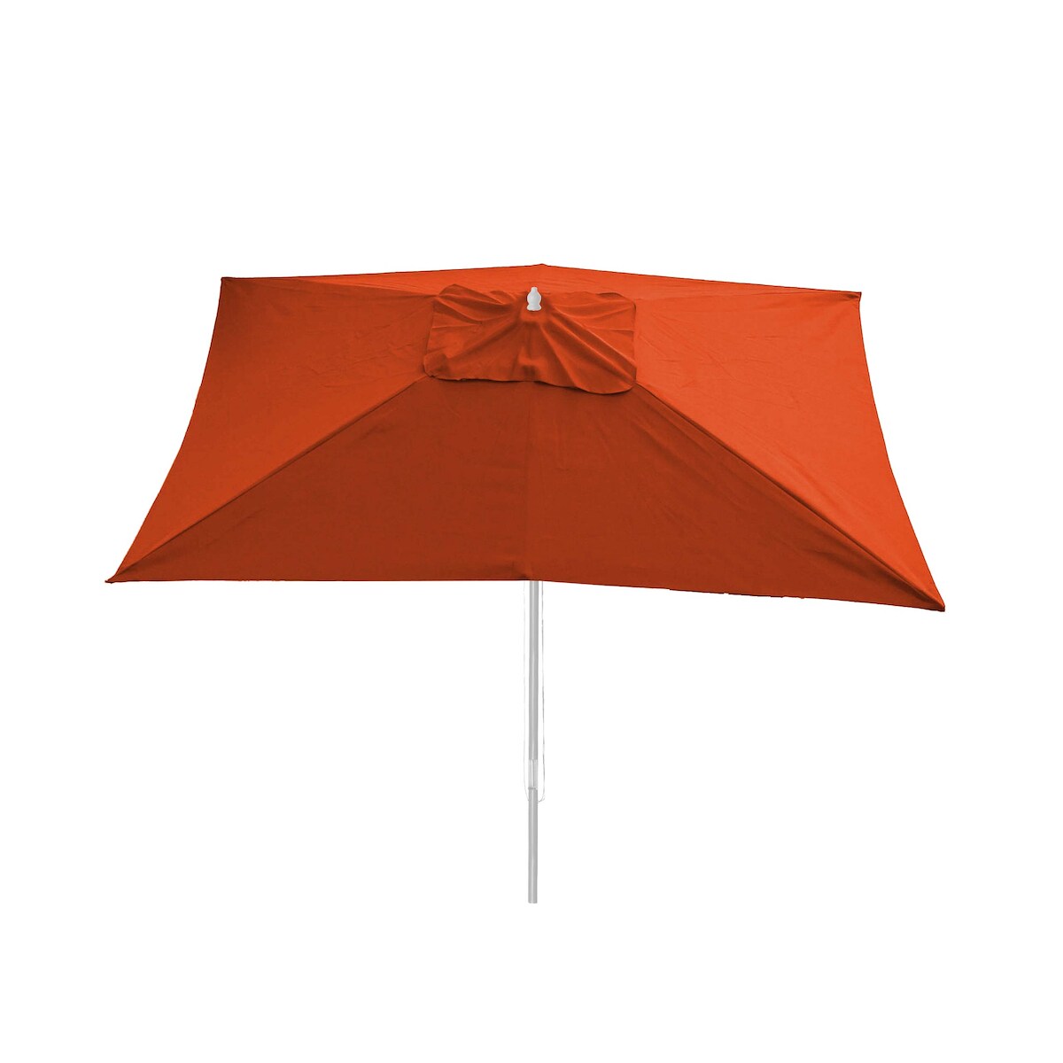 Mendler Ersatz-Bezug für Sonnenschirm Florida 3x4m, Sonnenschirmbezug Ersatzbezug, Polyester ~ terracotta Image