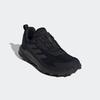 Wanderschuh ADIDAS TERREX "TERREX ANYLANDER", Gr. 41, schwarz (core schwarz, core schwarz, grau four), Textil, sportlich, Schuhe