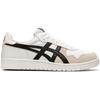 Sneaker ASICS SPORTSTYLE "JAPAN S", Gr. 46,5, schwarz-weiß (weiß, schwarz), Synthetik, Leder, sportlich, Schuhe Herrenschuh Retrosneaker Skaterschuh Sneaker Sneaker low