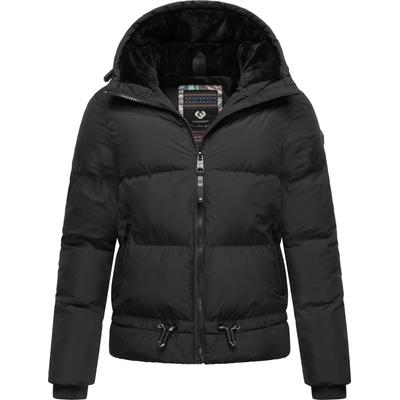 Steppjacke RAGWEAR "Briony", Damen, Gr. S (36), schwarz, Obermaterial: 100% Polyester, Innenfutter: 100% Polyester, Wattierung: 100% Polyester, casual, normal hüftbedeckend, hoch geschlossener Ausschnitt, Langarm Ärmel ohne Ärmelschlitz... Image