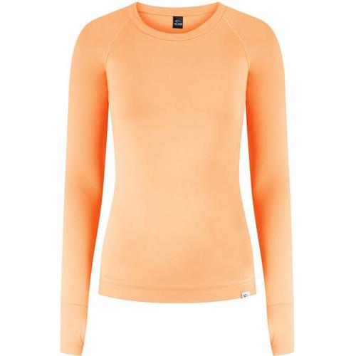 SMILODOX Damen Sweatshirt Lorie, Größe S in Orange