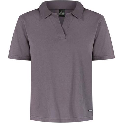 SMILODOX Damen Polo Shay, Größe XS in Grau