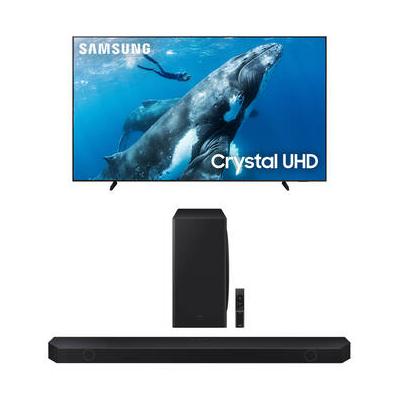 Samsung DU9000 98" 4K HDR Smart LED TV & HQ-Q800D 360W 5.1.2-Channel Soundbar Syste UN98DU9000FXZA