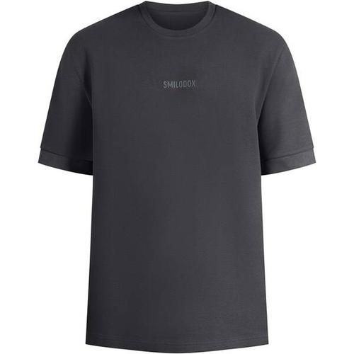 SMILODOX Herren Shirt Oskar, Größe S in Grau