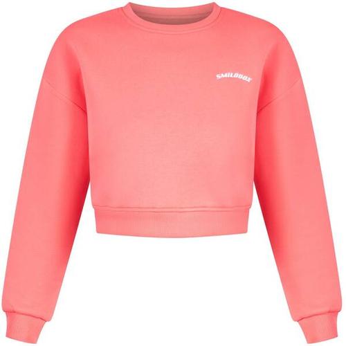 SMILODOX Damen Sweatshirt Sherry, Größe L in Rot