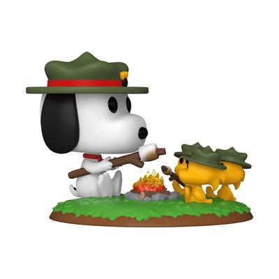 Funko POP! Deluxe Peanuts Snoopy & Beagle Scouts Vinyl Figure (#1587)